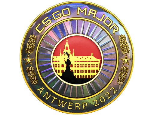 Diamentowy żeton PGL Antwerp 2022