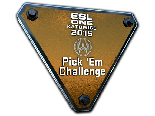 Trofeo Pick'Em de bronce - Katowice 2015