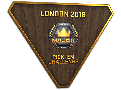 Bronzová trofej tipovací soutěže FACEIT London 2018
