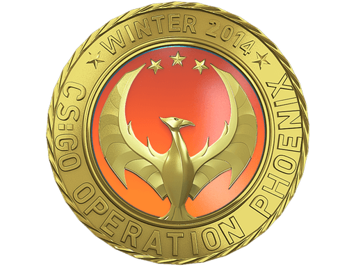 Χρυσό νόμισμα επιχείρησης Phoenix