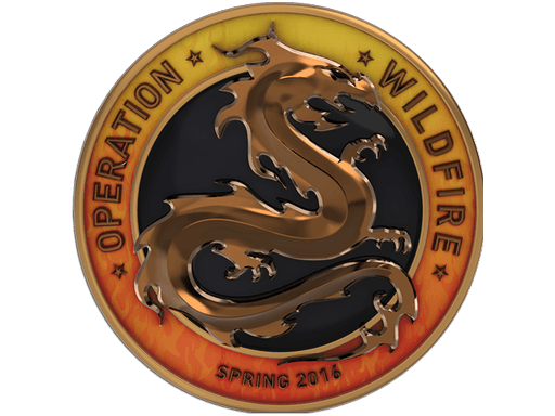 Insigne de l'Opération Wildfire