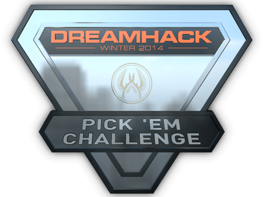 Sølv DreamHack 2014 Pick'Em-trofæ