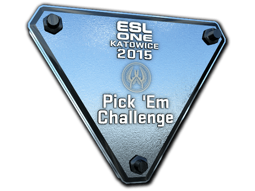 Stříbrná trofej tipovací soutěže ESL One Katowice 2015
