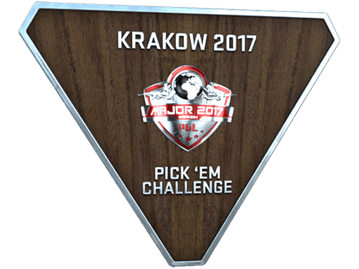 シルバー Krakow 2017 Pick'Em トロフィー