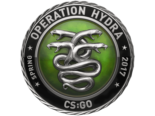 Srebrny żeton operacji Hydra