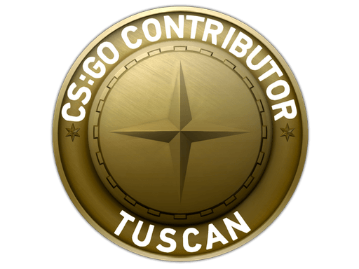 Żeton mapy Tuscan