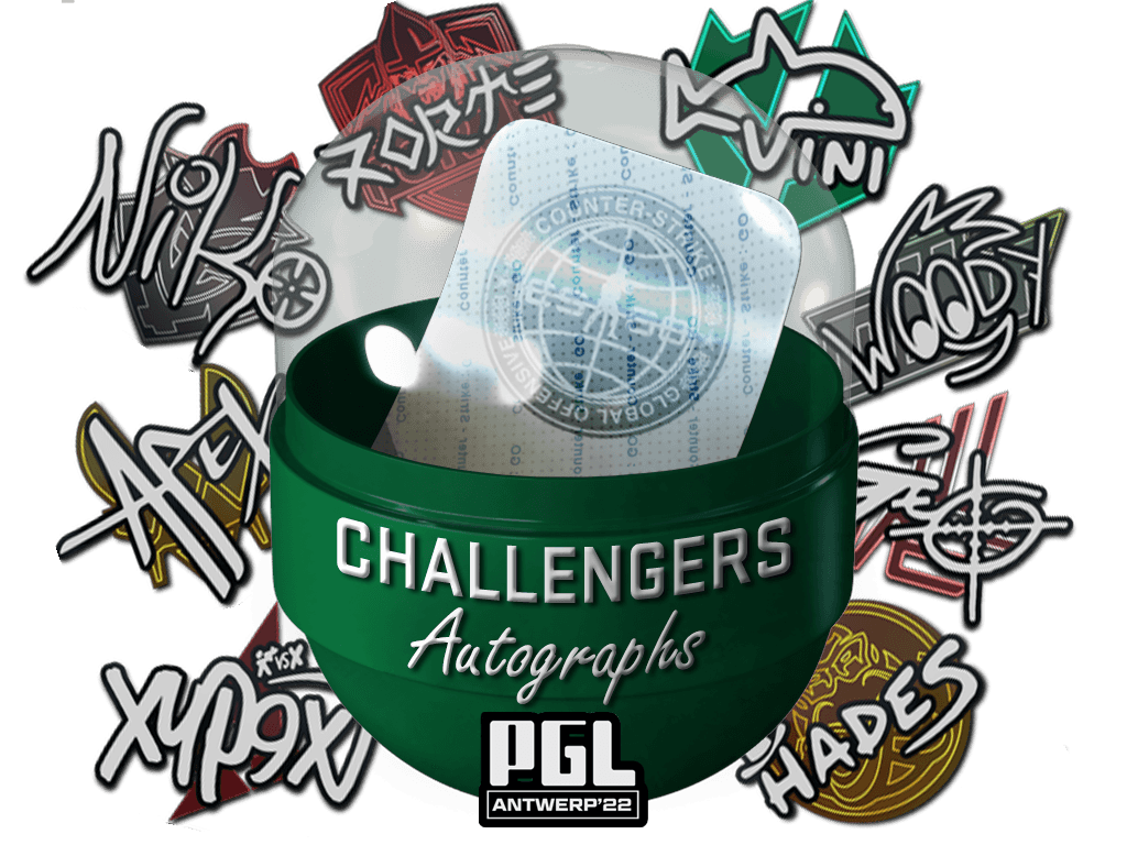 Antwerp 2022 Challengers サインカプセル