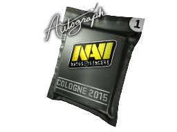 사인 스티커 캡슐 (Natus Vincere 쾰른 2015)