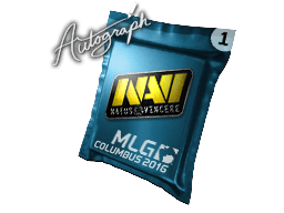 사인 스티커 캡슐 (Natus Vincere MLG 콜럼버스 2016)