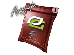 사인 스티커 캡슐 (OpTic Gaming 애틀랜타 2017)