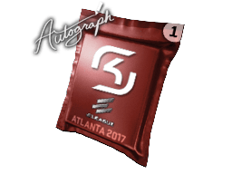 사인 스티커 캡슐 (SK Gaming 애틀랜타 2017)