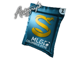 사인 스티커 캡슐 (Splyce MLG 콜럼버스 2016)