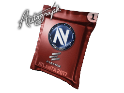 사인 스티커 캡슐 (Team EnVyUs 애틀랜타 2017)