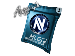 사인 스티커 캡슐 (Team EnVyUs MLG 콜럼버스 2016)