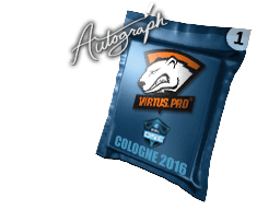 Капсула с автографом (Virtus.Pro Кёльн-2016)