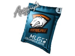Капсула с автограф (Virtus.Pro MLG Columbus 2016)