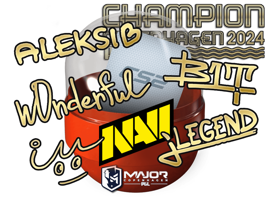 Copenhagen 2024 Champions サインカプセル