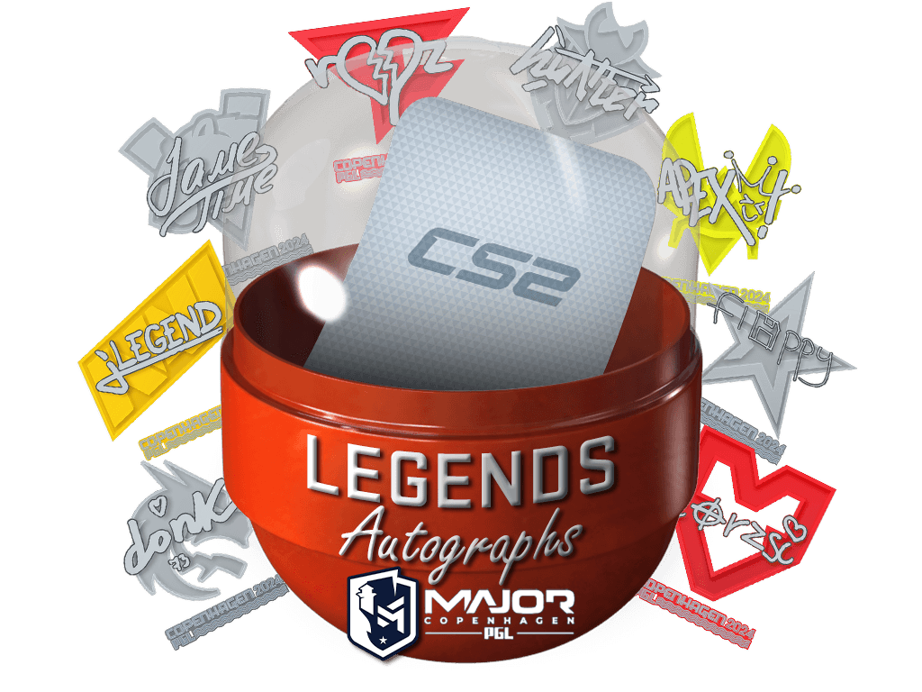 Copenhagen 2024 Legends サインカプセル