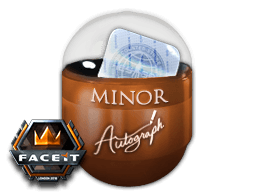 London 2018 Minor Challengers サインカプセル