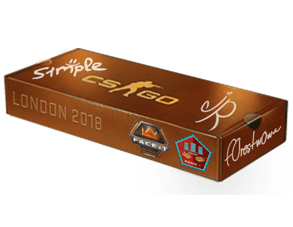 London 2018 Mirage-souvenirpakke