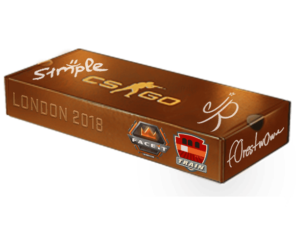 London 2018 Train-souvenirpakke