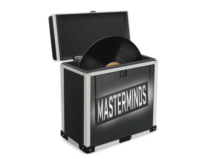 Masterminds-musikksettkasse