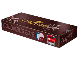 MLG Columbus 2016 Train-souvenirpakke