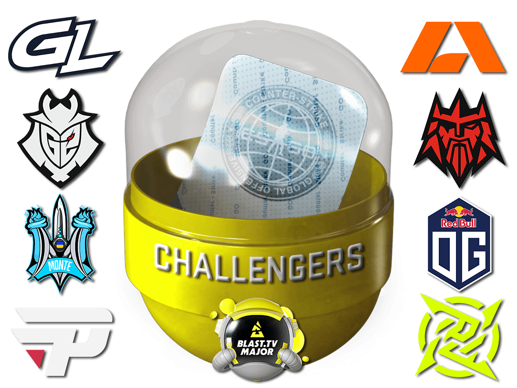 Paris 2023 Challengers ステッカーカプセル