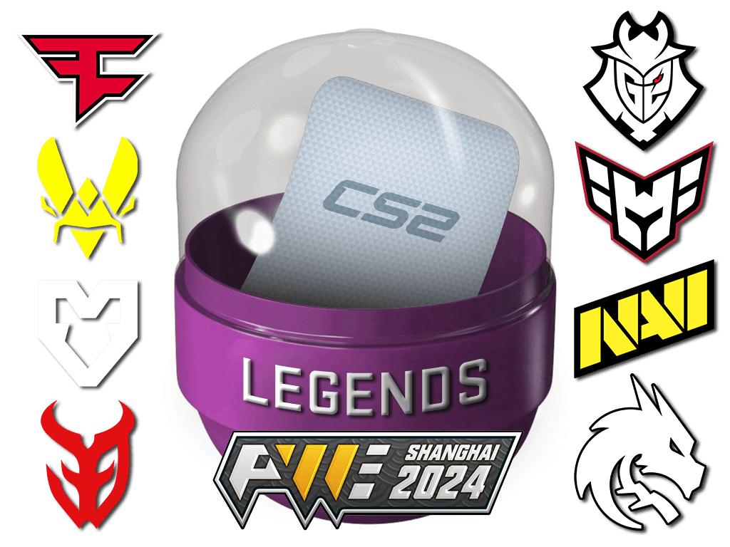 Shanghai 2024 Legends ステッカーカプセル