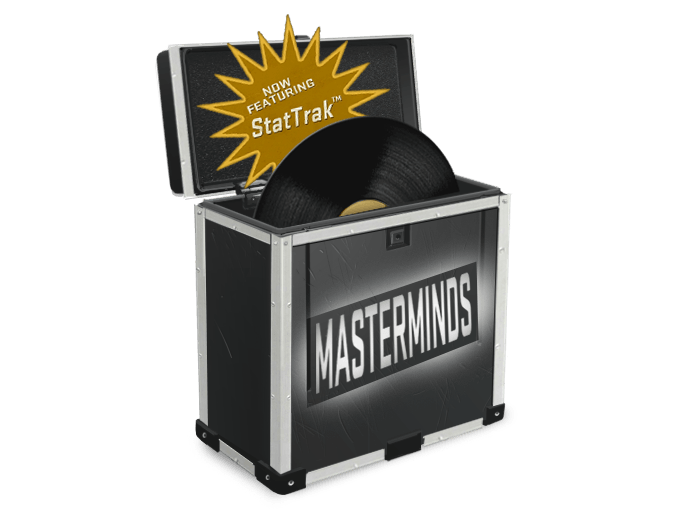 Masterminds-musikksettkasse (StatTrak)