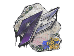Forseglet graffiti (9z Team Rio 2022)
