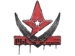 Forseglet graffiti (Astralis Krakow 2017)