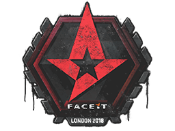 Graffiti sigilat (Astralis London 2018)