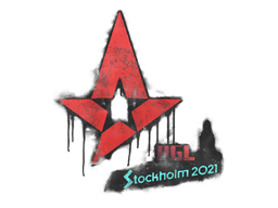 Forseglet graffiti (Astralis Stockholm 2021)