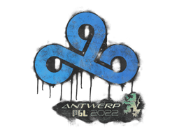 Lezárt falfirka (Cloud9 Antwerp 2022)