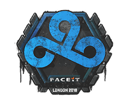 Forseglet graffiti (Cloud9 London 2018)