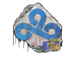 Zabalené graffiti (Cloud9 IEM Rio 2022)