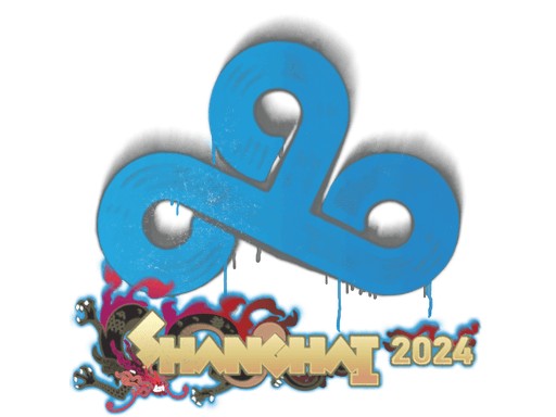 Versiegeltes Graffito (Cloud9 Shanghai 2024)