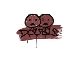 Graffito sigillato (Doppietta Rosso mattone)