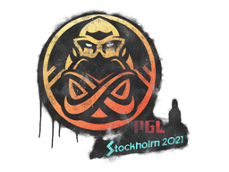 Zabalené graffiti (ENCE PGL Stockholm 2021)