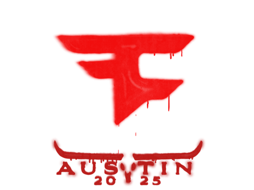 Versiegeltes Graffito (FaZe Clan Austin 2025)