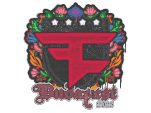 개봉 안 한 그래피티 (FaZe Clan 부다페스트 2025)