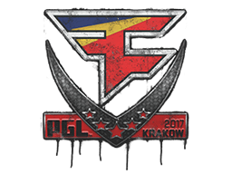 Versiegeltes Graffito (FaZe Clan Krakau 2017)