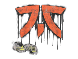 Graffito sigillato (Fnatic Parigi 2023)