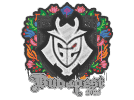Verzegelde graffiti (G2 Esports Boedapest 2025)