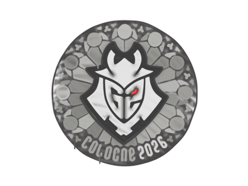 Verzegelde graffiti (G2 Esports Keulen 2026)