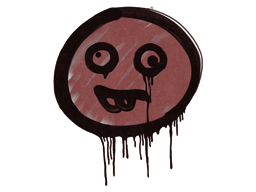 Graffito sigillato (Citrullo Rosso mattone)