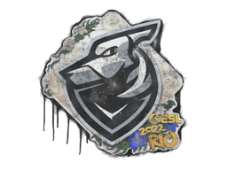 Versiegeltes Graffito (Grayhound Gaming Rio 2022)