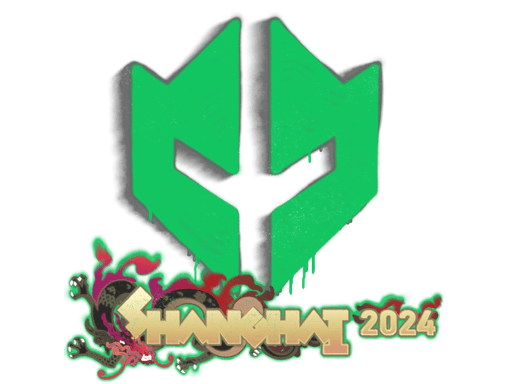 Zalakowane graffiti (Imperial Esports Szanghaj 2024)