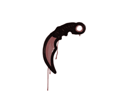 Graffito sigillato (Karambit Rosso mattone)